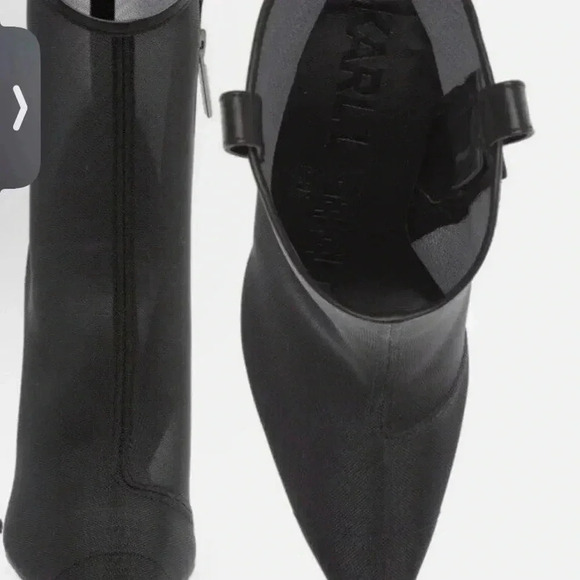 Karl lagerfeld Paris Clea Western Booties size 9M /40B - Picture 3 of 11